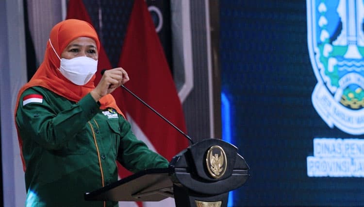 Gubernur Jatim Khofifah Beri Empat Syarat Sebelum Lakukan Pelonggaran Masker