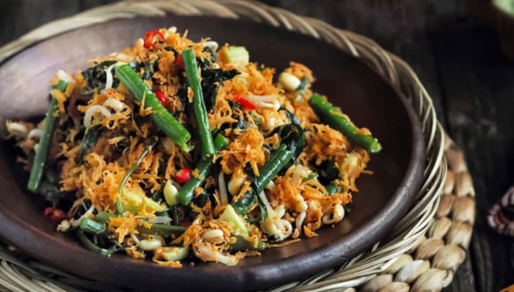 Dikenal Sejak Abad ke-10 ini Filosofi Urap-Urap Makanan Sehat Berlimpah Sayuran 