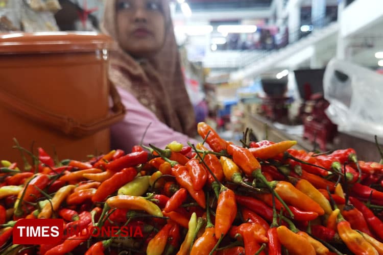 Jelang Natal dan Tahun Baru Harga Cabai di Bondowoso Naik