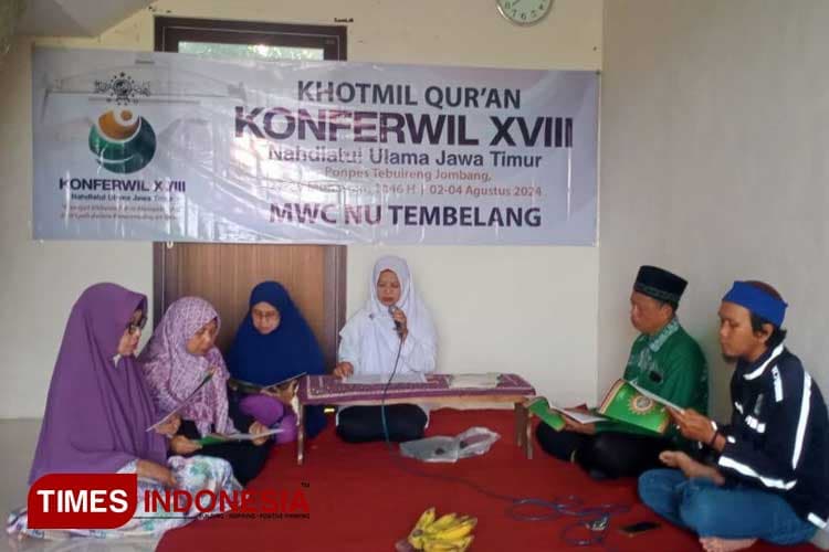 Pembuka Konferwil NU Jatim 2024, 125 Hafidz Khatamkan Quran di 25 Majelis