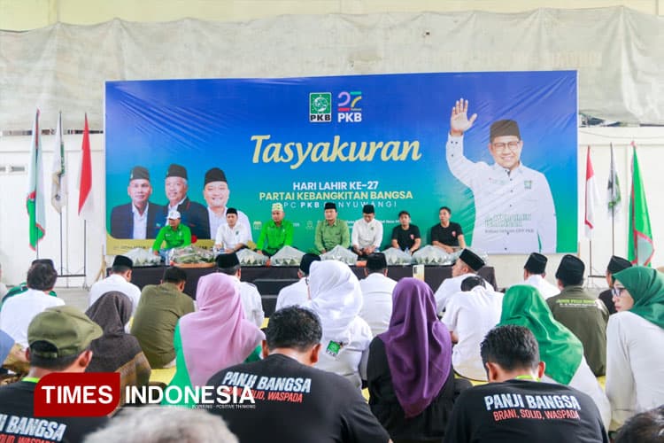 Tasyakuran Harlah ke-27, DPC PKB Banyuwangi Gas Pol Songsong Pemilu 2029