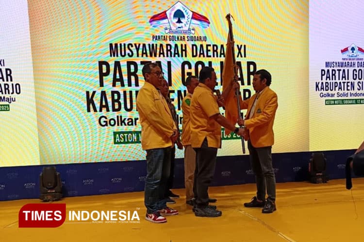 Adam Rusydi Kembali Terpilih Jadi Ketua Golkar Sidoarjo, Usung Misi Gaet Gen Z dan Tambah Kursi Legislatif