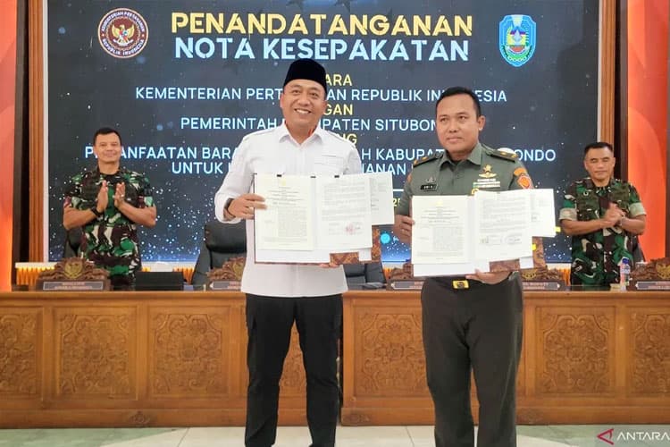Situbondo Serahkan 306 Hektare Lahan untuk Pembangunan Fasilitas Pertahanan Tiga Matra