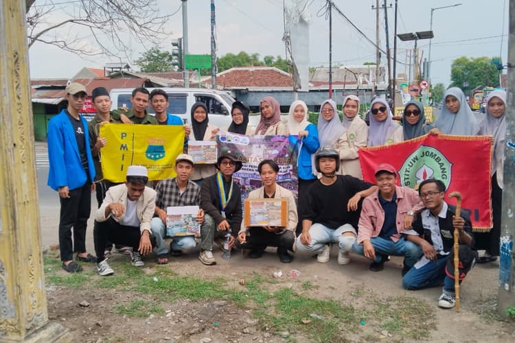 Mahasiswa IAI-UW Jombang Galang Donasi Kemanusiaan