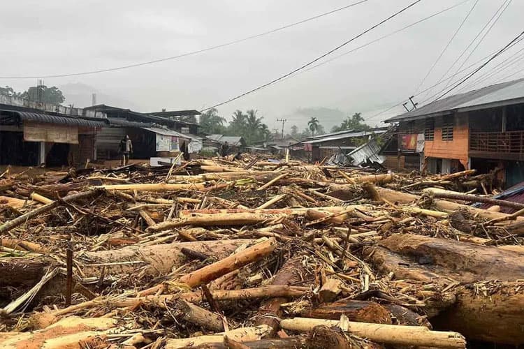 Polri akan Selidiki Gelondongan Kayu di Banjir Sumatra