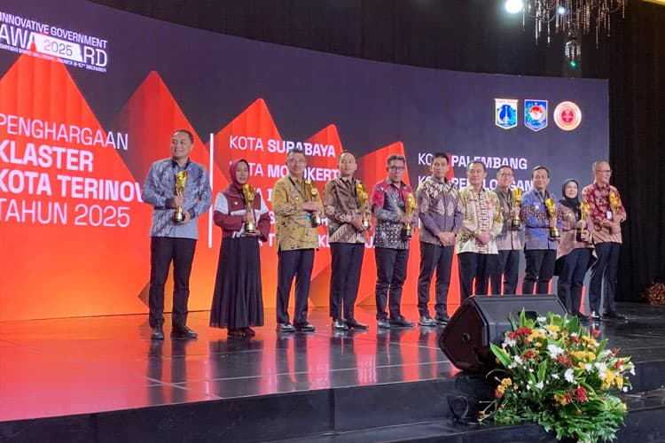 Surabaya Peringkat 1 Kota Terinovatif dalam IGA 2025
