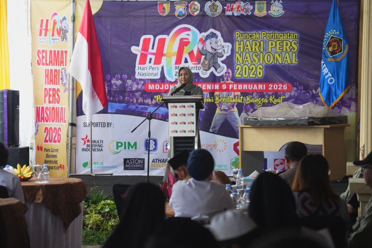 HPN 2026: Ning Ita Sebut Pers Mojokerto Ujung Tombak Informasi Kondusif