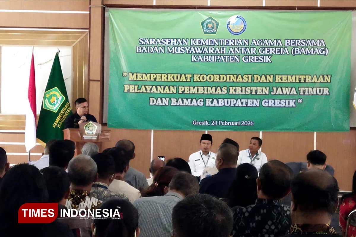 Kemenag Gresik Ingatkan Gereja Wajib Terdaftar dan Kantongi SKTL