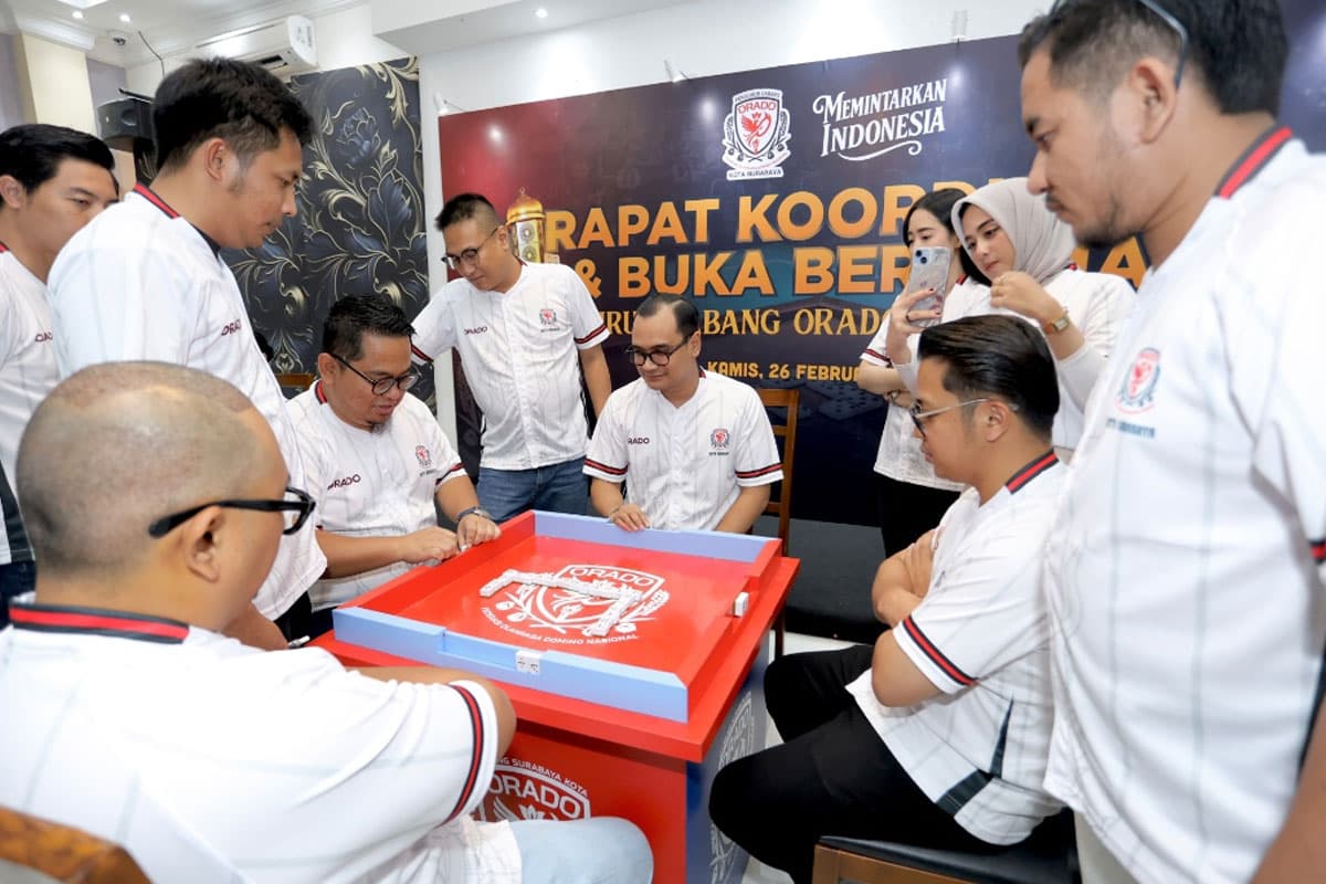 Perkuat Organisasi, ORADO Surabaya Siap Gelar Kejurcab Domino April 2026