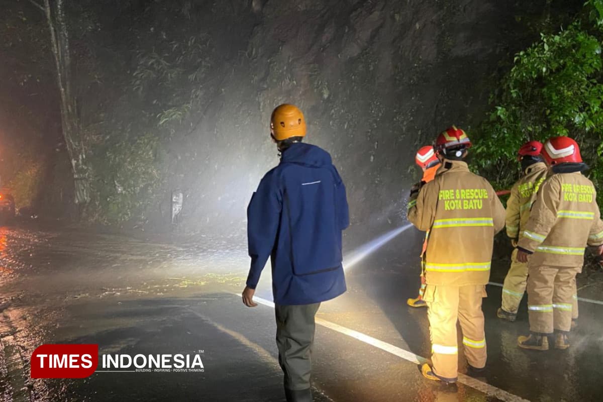 Puluhan Bencana di Kota Batu Awal Tahun: Longsor Mendominasi, Belasan Orang Mengungsi