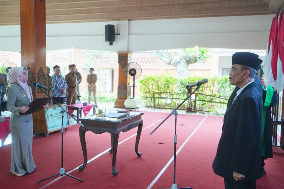 BAZNAS Kota Mojokerto Dilantik, Ning Ita Tekankan Amanah dan Integritas