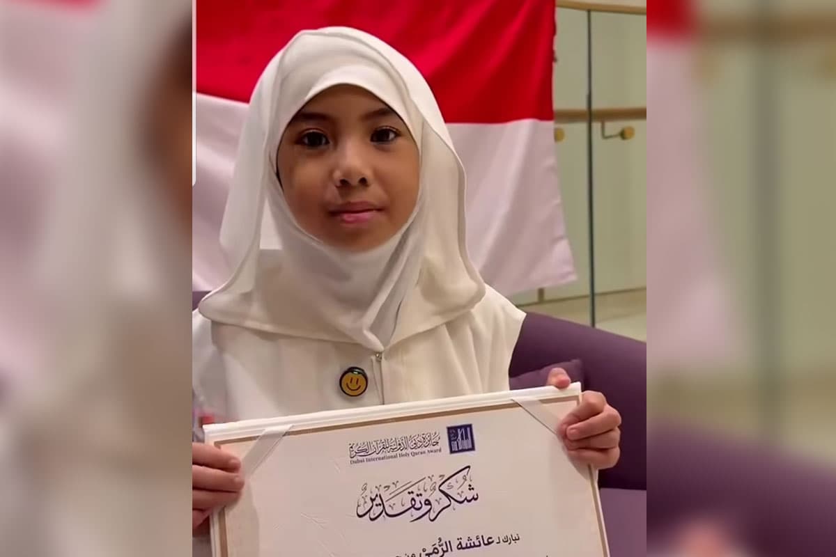 Hafizah Cilik Asal Malang Raih Juara II Dubai International Holy Quran Award 2026