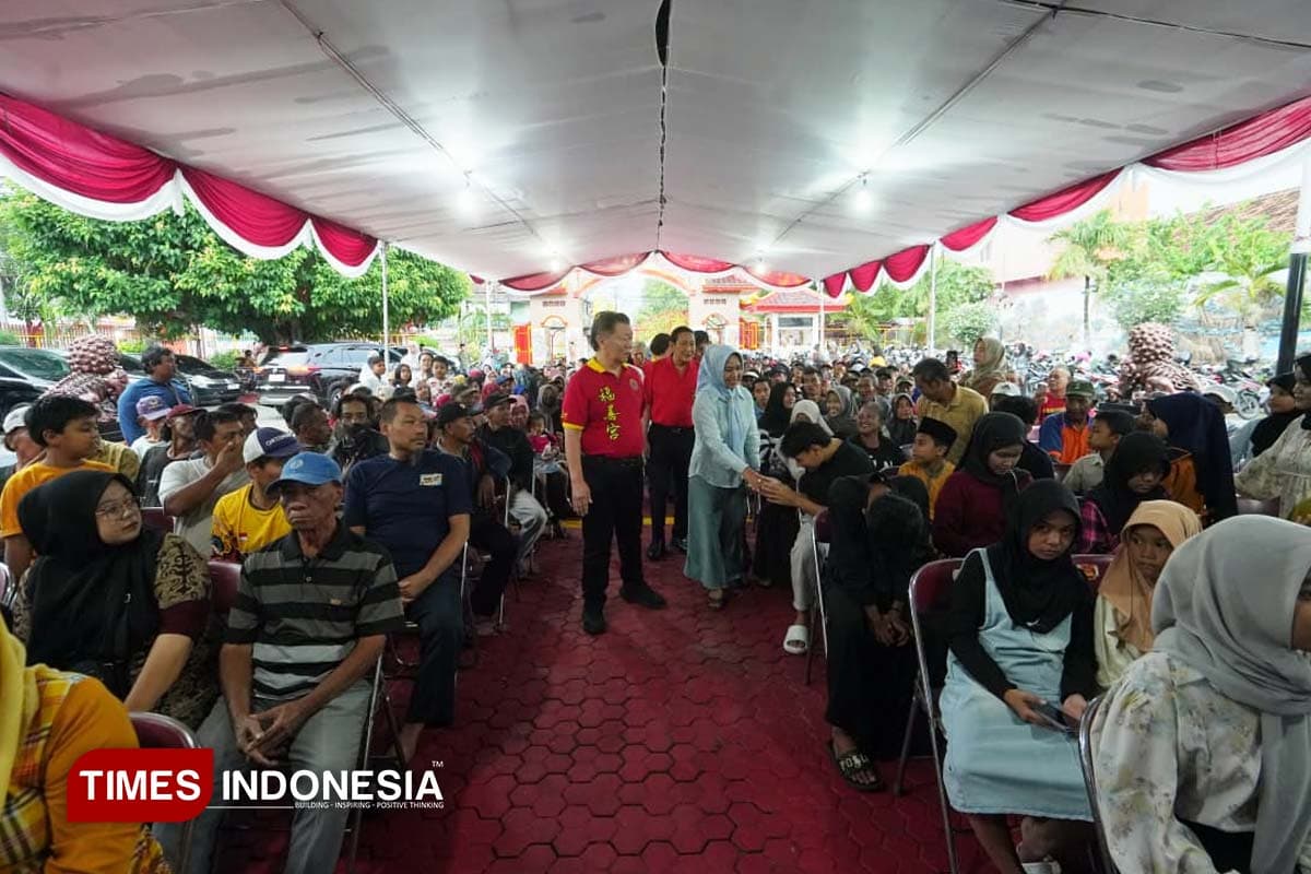 Wujud Toleransi, Klenteng Hok Sian Kiong Gelar Buka Puasa Bersama dan Santunan Yatim