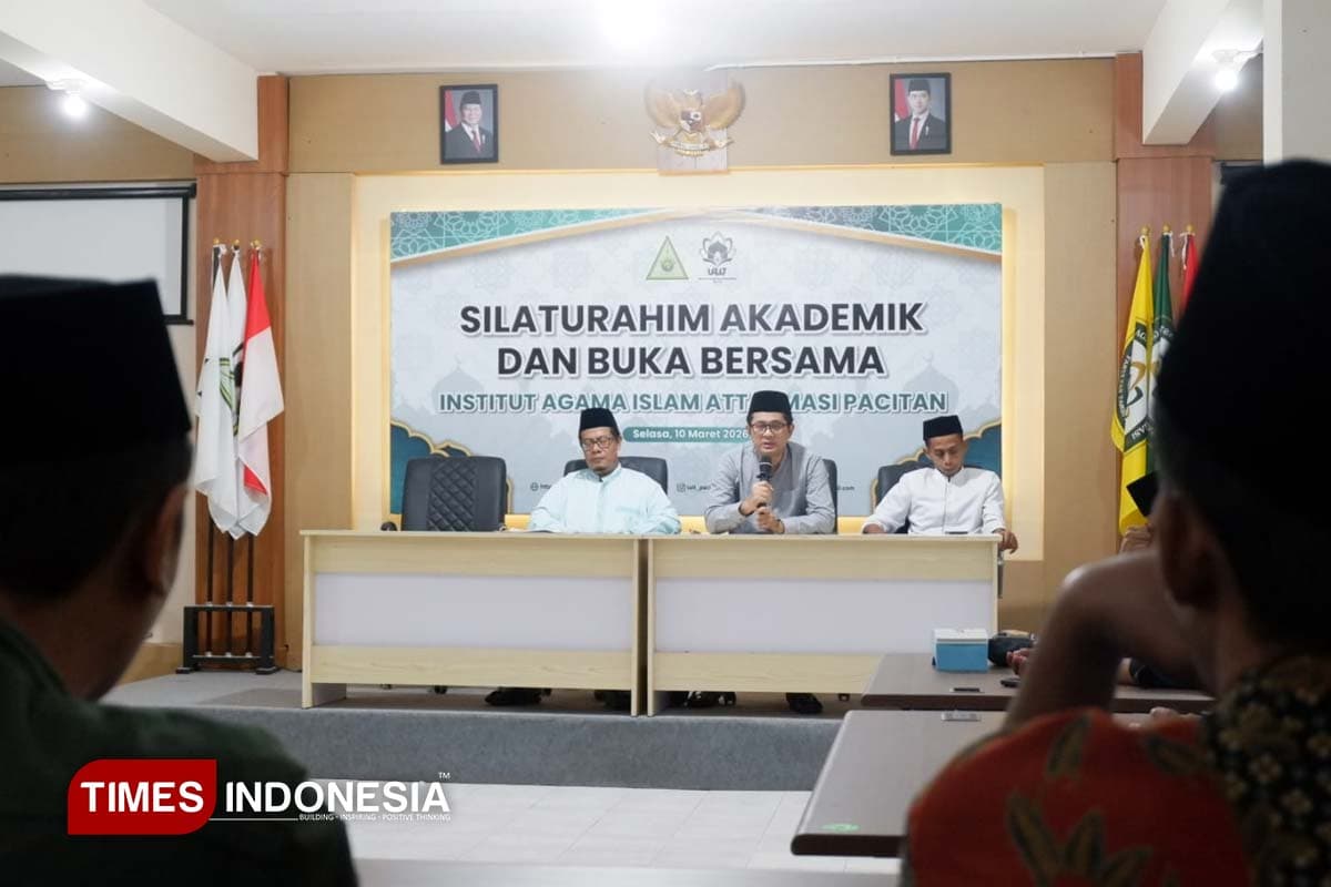 Silaturahmi Akademik dan Buka Bersama, IAI Attarmasi Pacitan Bahas Progress Kampus
