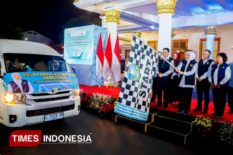 Telesapa Madura, Layanan Kesehatan Bergerak Gagasan Gubernur Khofifah